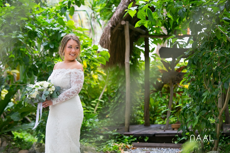 First look. Belmond Maroma by Naal Wedding Photography